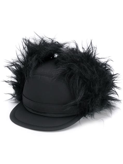 prada mohair hat|Prada re nylon beanie.